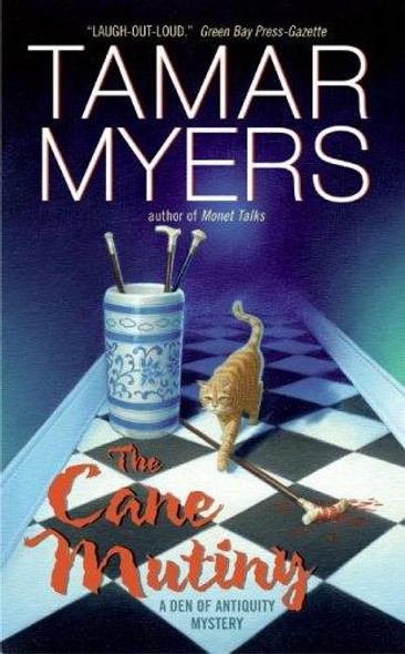 The Cane Mutiny (Den of Antiquity) front cover by Tamar Myers, ISBN: 0060535199