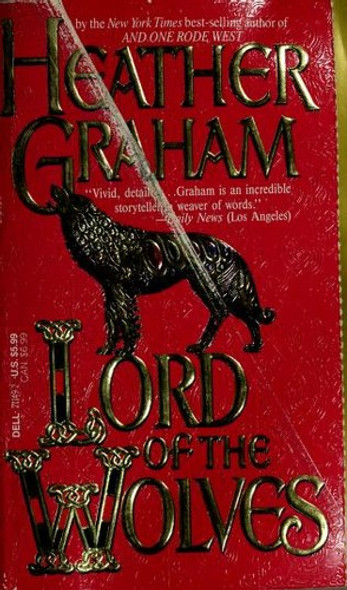 Lord of the Wolves front cover by Heather Graham, ISBN: 0440211492