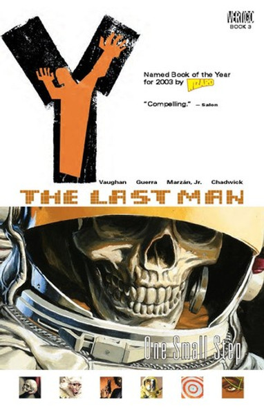 One Small Step 3 Y: The Last Man front cover by Brian K. Vaughan, ISBN: 1401202012