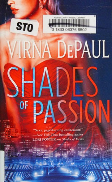 Shades of Passion (Hqn) front cover by Virna DePaul, ISBN: 0373777426
