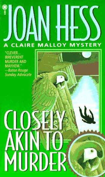 Closely Akin to Murder 11 Claire Malloy front cover by Joan Hess, ISBN: 0451405617