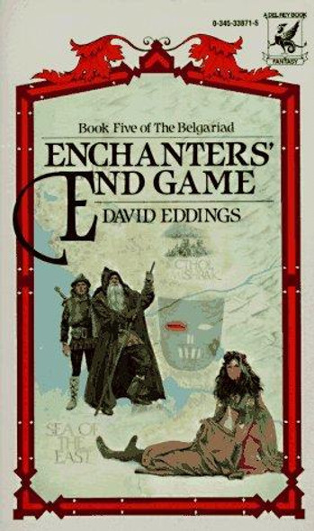 Enchanters' End Game 5 Belgariad front cover by David Eddings, Leigh Eddings, ISBN: 0345338715