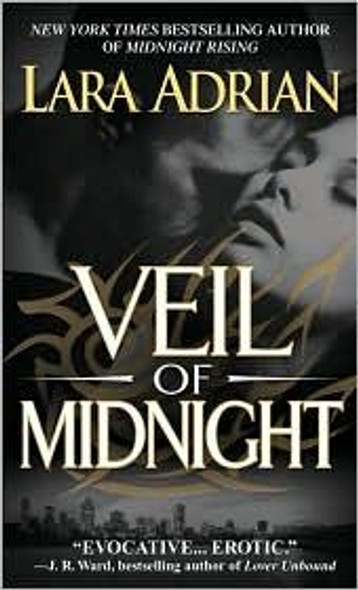 Veil of Midnight 5 Midnight Breed front cover by Lara Adrian, ISBN: 0440244498