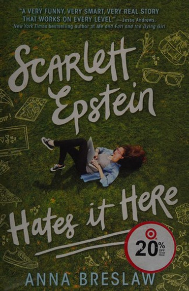 Scarlett Epstein Hates It Here front cover by Anna Breslaw, ISBN: 1595148353
