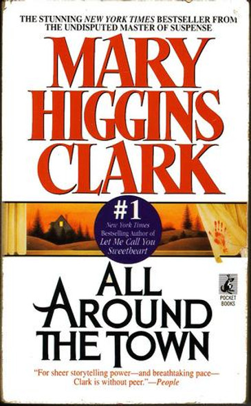 All Around the Town front cover by Mary Higgins Clark, ISBN: 0671793489