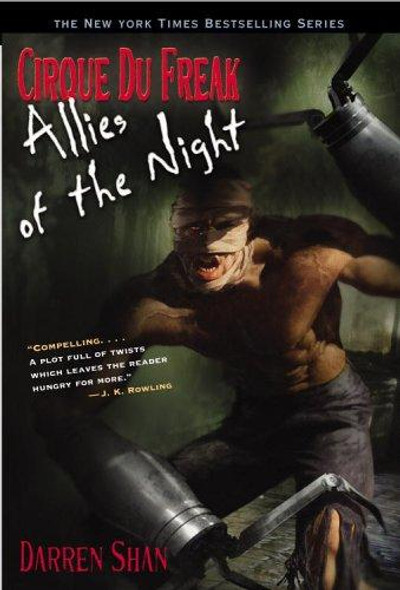 Allies of the Night 8 Cirque Du Freak front cover by Darren Shan, ISBN: 0316114375