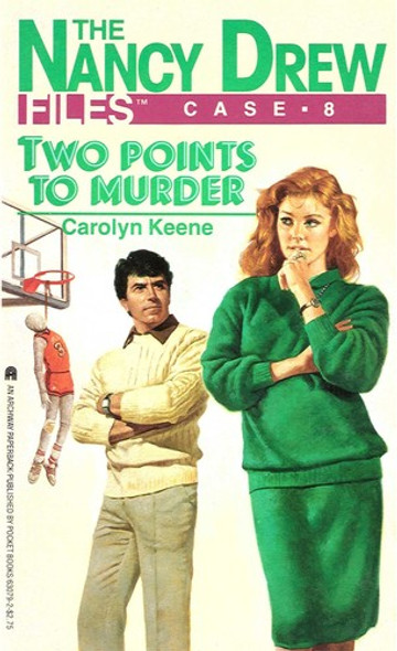 Two Points to Murder (Nancy Drew Casefiles, Case 8) front cover by Carolyn Keene, ISBN: 0671630792