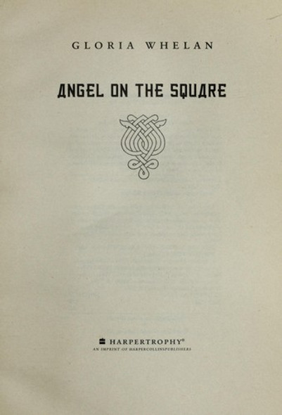 Angel on the Square (Russian Saga, 1) front cover by Gloria Whelan, ISBN: 0064408795