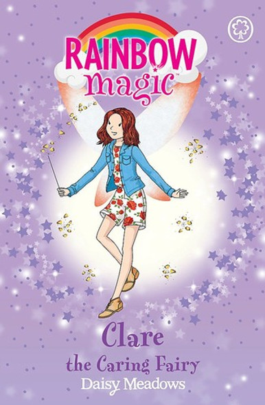 Clare the Caring Fairy 4 Friendship Fairies Rainbow Magic front cover by Daisy Meadows, ISBN: 1338157701