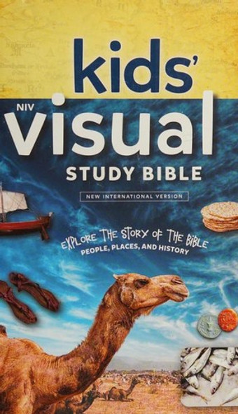 NIV, Kids' Visual Study Bible, Hardcover, Blue, Full Color Interior: Explore the Story of the Bible---People, Places, and History front cover by Zondervan, ISBN: 0310758602