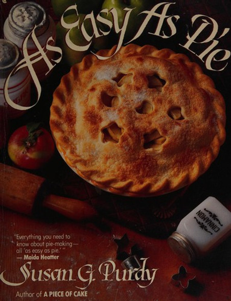 As Easy As Pie front cover by Susan Gold Purdy, ISBN: 0020360800