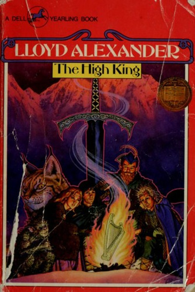 The High King 5 Prydain front cover by Lloyd Alexander, ISBN: 0440435749