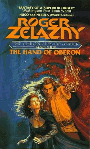 The Hand of Oberon 4 Chronicles of Amber front cover by Roger Zelazny, ISBN: 0380016648