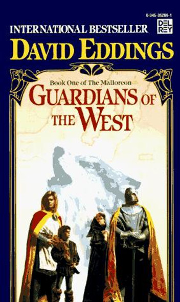 Guardians of the West 1 the Malloreon front cover by David Eddings, ISBN: 0345352661
