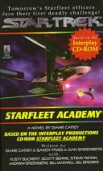 Starfleet Academy (Star Trek) front cover by Diane Carey, ISBN: 0671015508