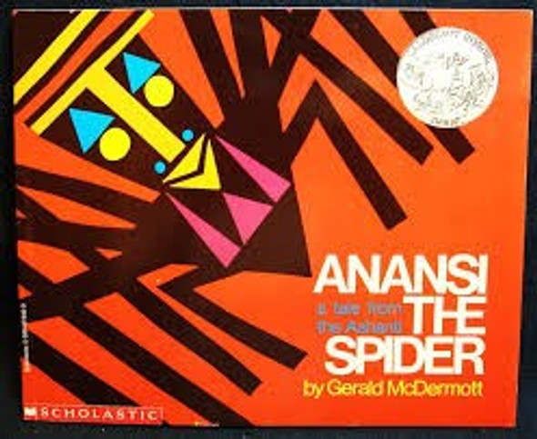 Anansi the Spider front cover by Gerald McDermott, ISBN: 0590473409