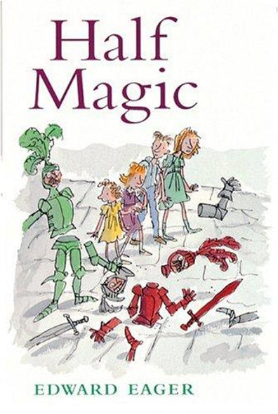 Half Magic 1 front cover by Edward Eager, ISBN: 0152020683