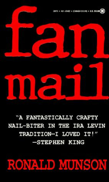 Fan Mail front cover by Ronald Munson, ISBN: 0451404823