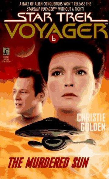 The Murdered Sun 6 Star Trek: Voyager front cover by Christie Golden, ISBN: 0671537830