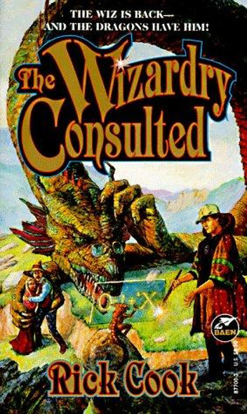 The Wizardry Consulted front cover by Rick Cook, ISBN: 0671877003
