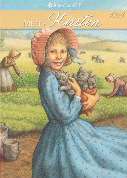 Meet Kirsten 1854 An American Girl front cover by Janet Beeler Shaw, ISBN: 0937295019