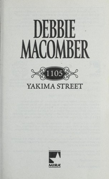 1105 Yakima Street 11 Cedar Cove front cover by Debbie Macomber, ISBN: 0778312518