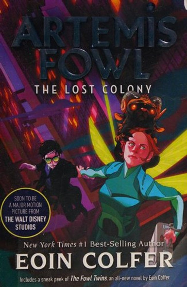 The Lost Colony 5 Artemis Fowl front cover by Eoin Colfer, ISBN: 1368036961