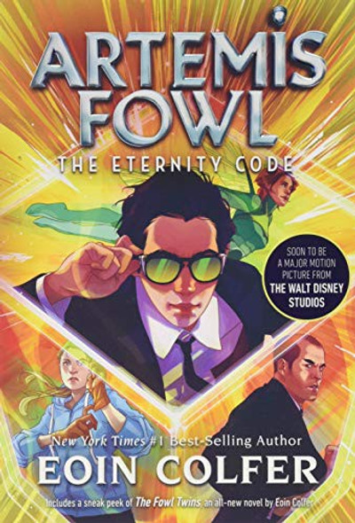 The Eternity Code 3 Artemis Fowl front cover by Eoin Colfer, ISBN: 1368036953