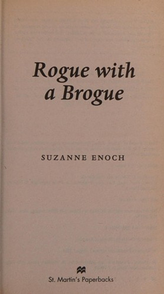 Rogue with a Brogue: A Scandalous Highlanders Novel (Scandalous Highlanders, 2) front cover by Suzanne Enoch, ISBN: 1250041619