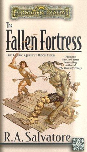 The Fallen Fortress 4 Cleric Quintet Forgotten Realms front cover by R.A. Salvatore, ISBN: 0786916079