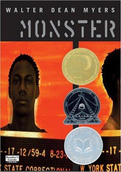 Monster front cover by Walter Dean Myers, ISBN: 0064407314