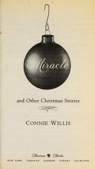 Miracle and Other Christmas Stories front cover by Connie Willis, ISBN: 0553580485