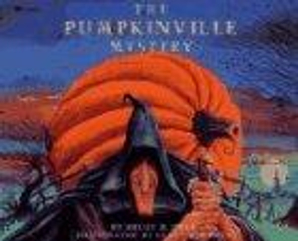 The Pumpkinville Mystery front cover by Bruce Cole, James Warhola, ISBN: 0671741993