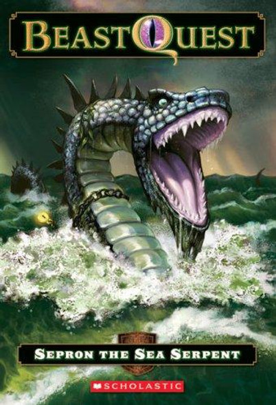Sepron the Sea Serpent 2 Beast Quest front cover by Adam Blade, ISBN: 0439906547