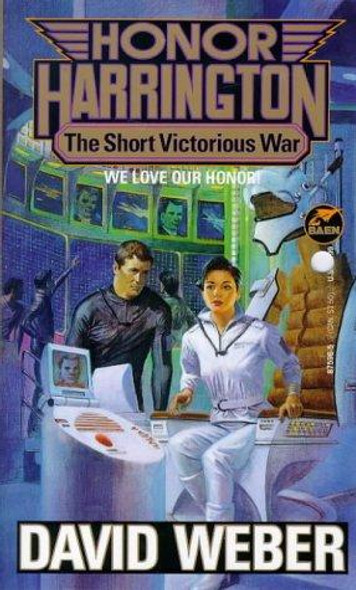 The Short Victorious War 3 Honor Harrington front cover by David Weber, ISBN: 0671875965