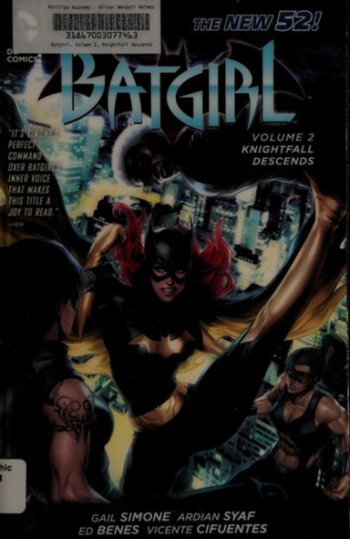 Batgirl Vol. 2: Knightfall Descends (The New 52) front cover by Gail Simone, ISBN: 1401238173