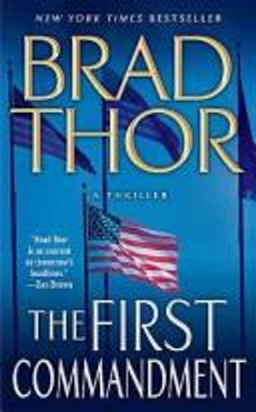 The First Commandment front cover by Brad Thor, ISBN: 1416543805