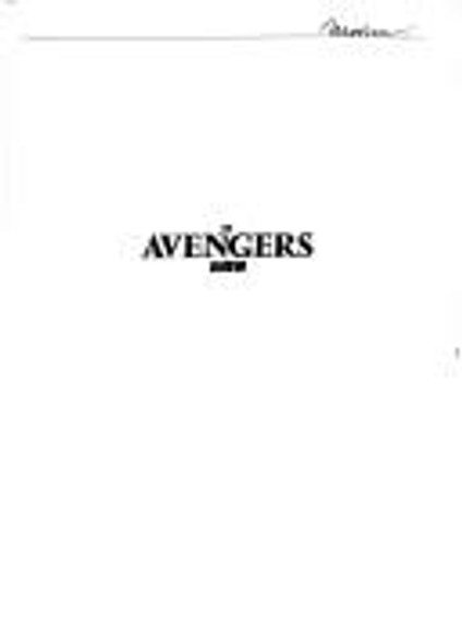 Avengers Anew front cover by Dave Rogers, ISBN: 0718126041