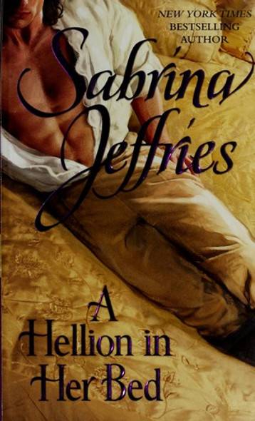 A Hellion in Her Bed (Hellions of Halstead Hall) front cover by Sabrina Jeffries, ISBN: 1439167540
