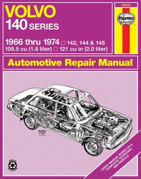 Volvo 140 Series 1966 thru 1974 (Haynes Manuals) front cover by John Haynes, ISBN: 0856961299