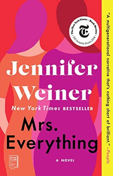 Mrs. Everything front cover by Jennifer Weiner, ISBN: 1501133497