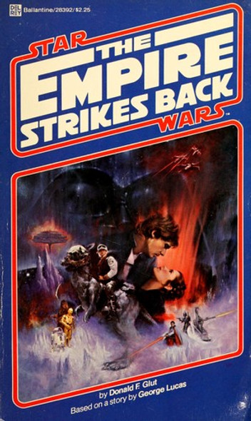 The Empire Strikes Back 5 Star Wars front cover by Donald F. Glut, ISBN: 0345283929