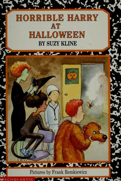 Horrible Harry at Halloween front cover by Suzy Kline, ISBN: 0439442141