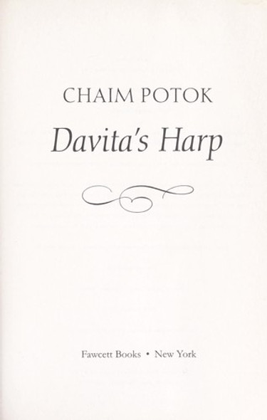Davita's Harp: A Novel front cover by Chaim Potok, ISBN: 0449911837