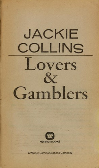 Lovers & Gamblers front cover by Jackie Collins, ISBN: 0446839736