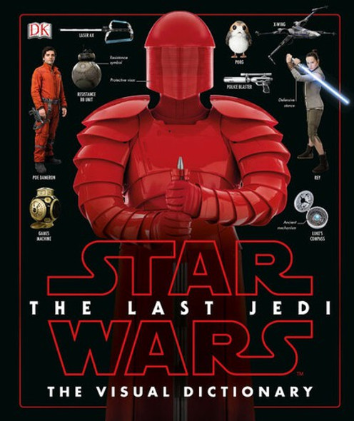 Star Wars the Last Jedi the Visual Dictionary front cover by DK, ISBN: 1465455515