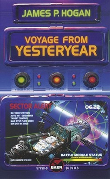 Voyage from Yesteryear front cover by James P. Hogan, ISBN: 0345294726