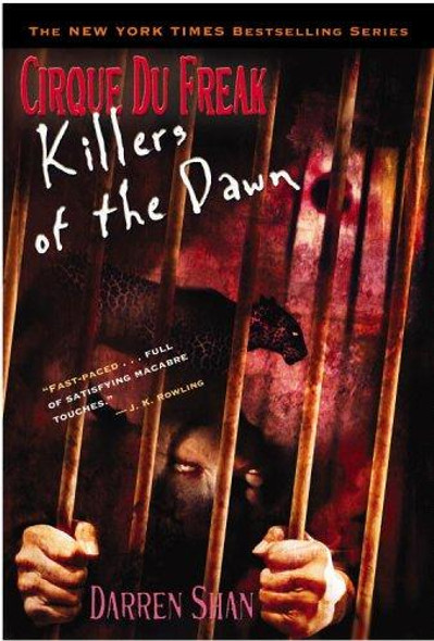 Killers of the Dawn 9 Cirque Du Freak front cover by Darren Shan, ISBN: 0316106542