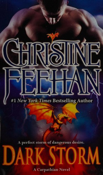 Dark Storm 23 Carpathian Novel front cover by Christine Feehan, ISBN: 0515151564