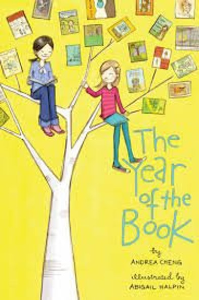 The Year of the Book front cover by Andrea Cheng, ISBN: 0545642949